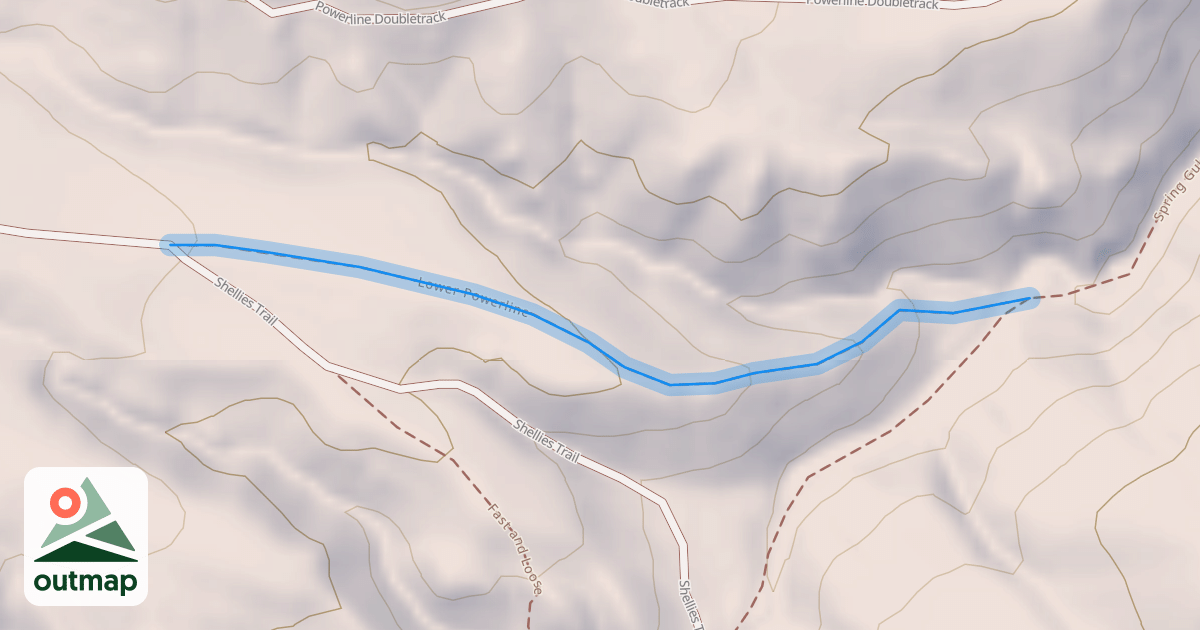 Map of Lower Powerline