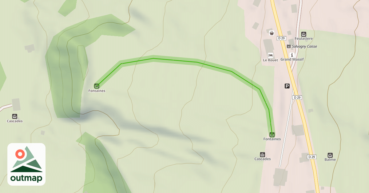 Map of Fontaine