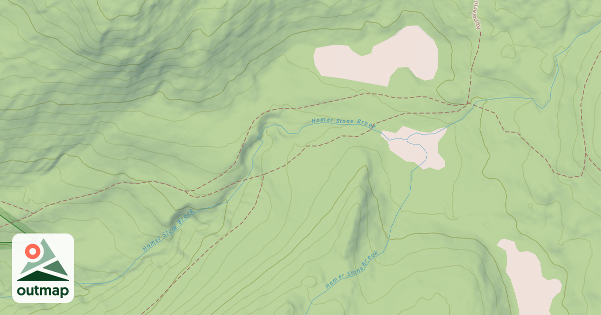 Map of HOMER STONE SNOWMOBILE