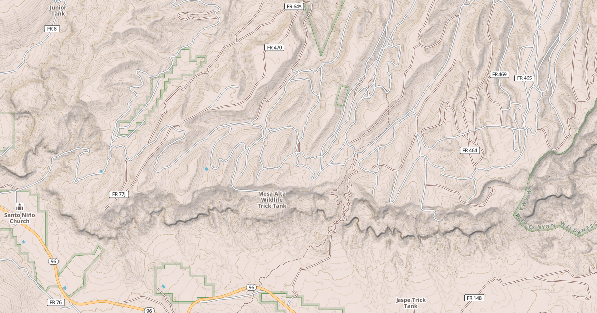 Map preview of MESA ALTA BASE