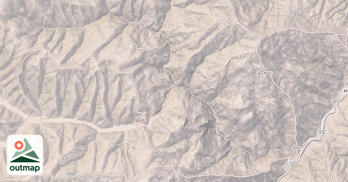 Map of LITTLE SULLIVAN