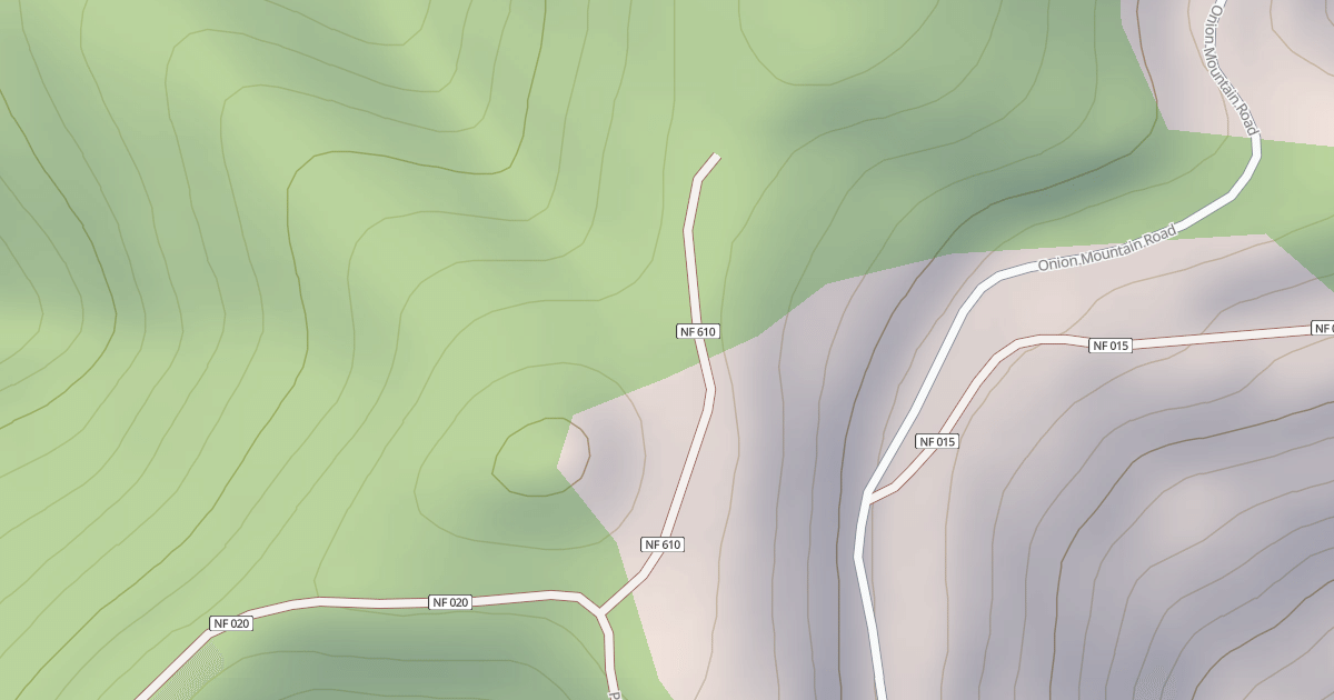 Map preview of PINE RIDGE SPUR