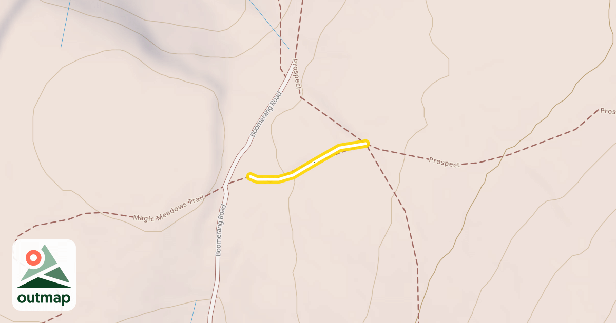 Map of Boomerang Loop