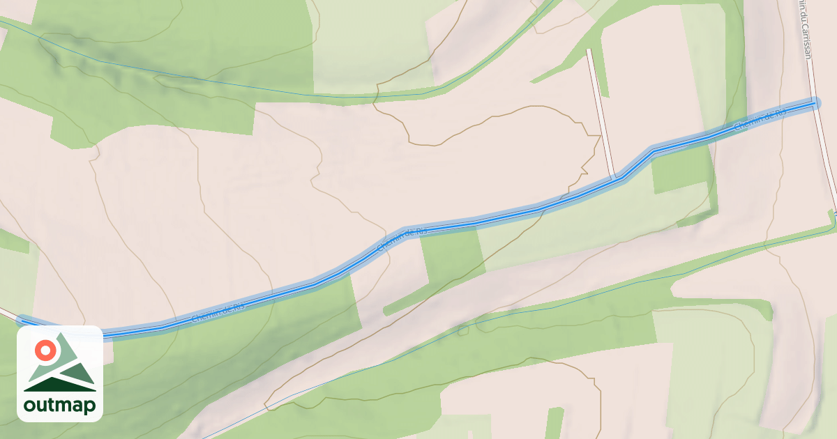 Map of Chemin de Ris