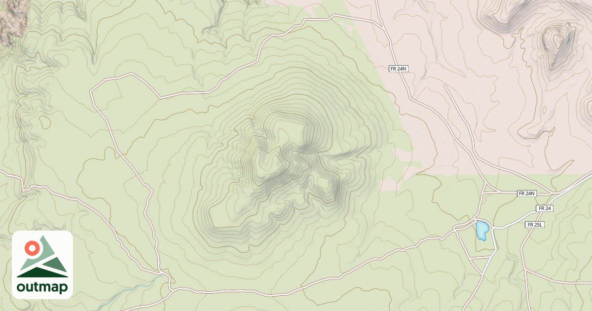 Map of USFS Motor Vehicle Use Map Roads {475FC80E-2429-4DF6-8962-9942AC07AEF3}
