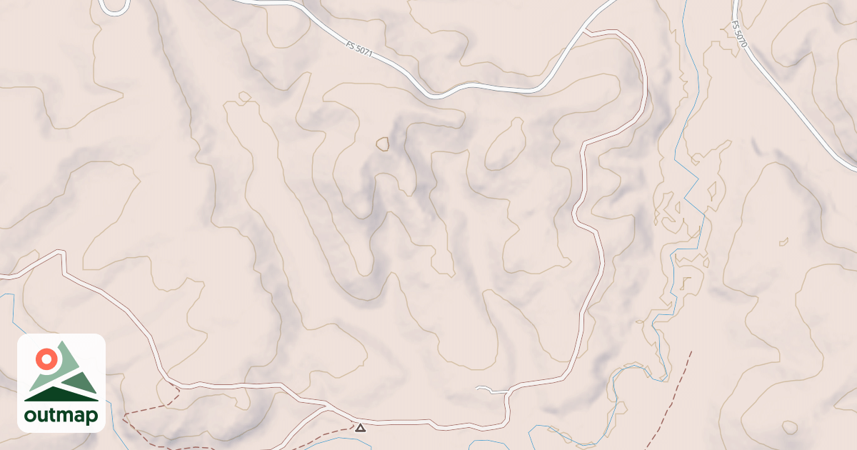 Map of USFS National Forest System Roads {3F6B9237-7AC3-44E8-86F9-F0DD6CA87577}