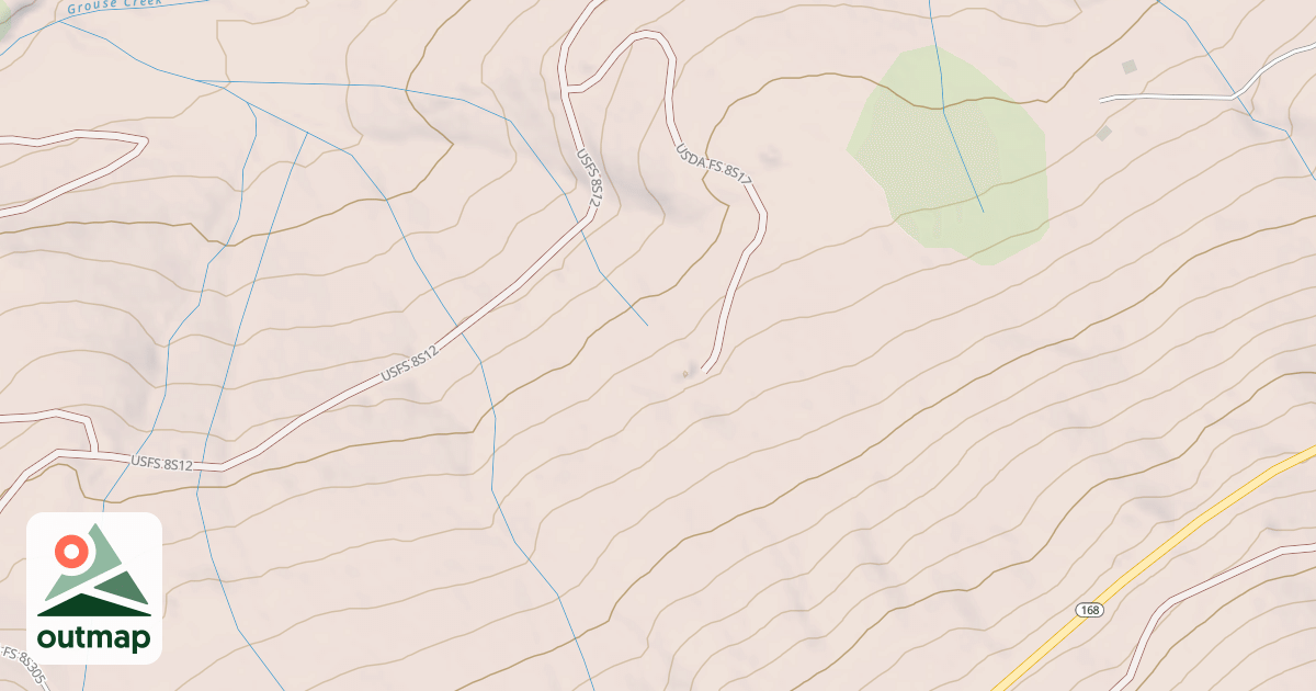 Map of ANTHILL SPUR