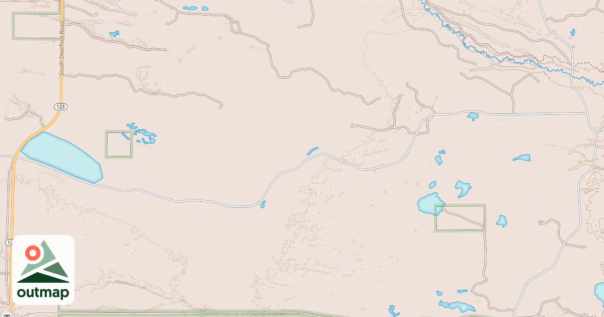 Map of BOBBYGAY LAKE