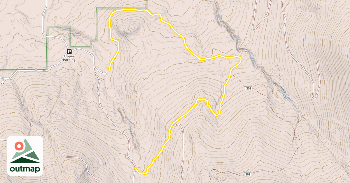 Map of Antoine's Loop