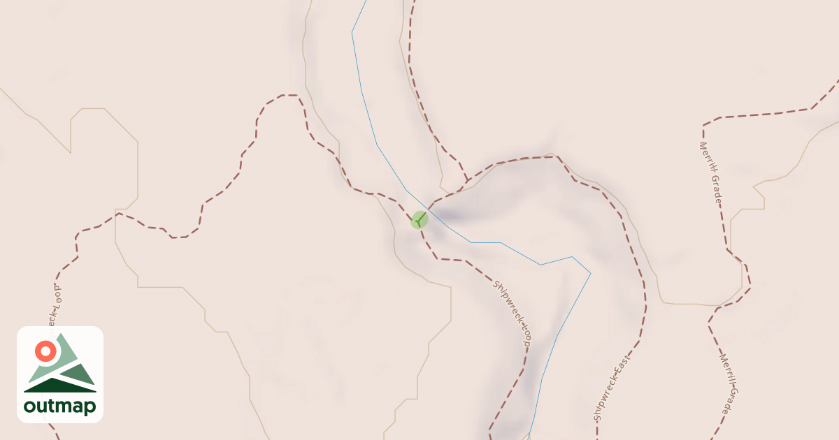 Map of Shipwreck East