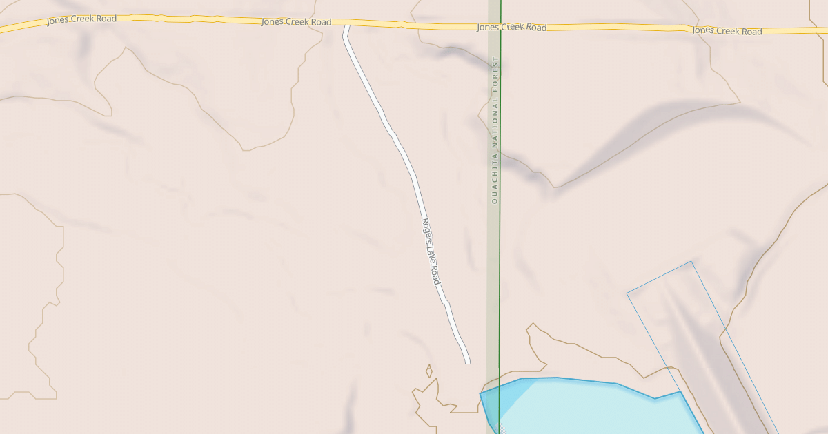 Map preview of UPPER JONES LAKE