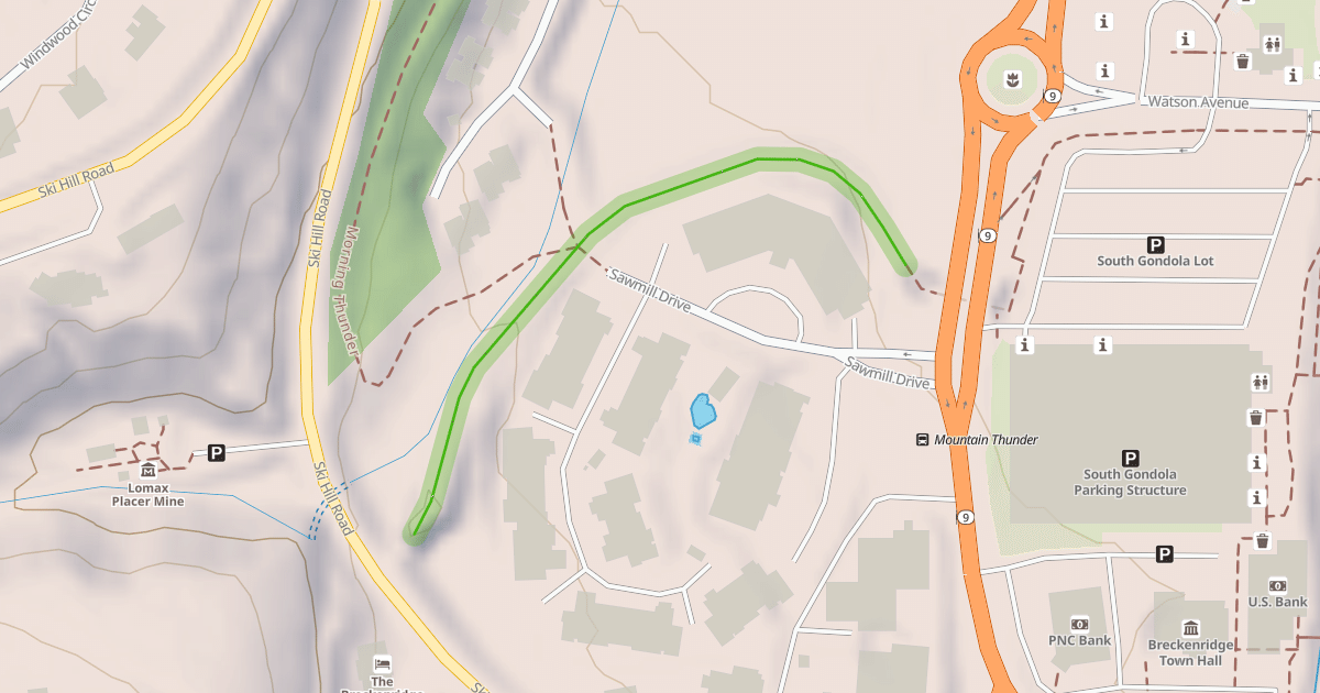 Map preview of Gondola Ski Back