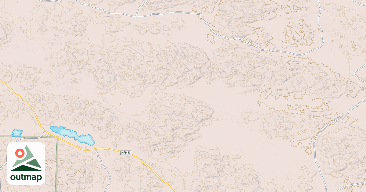 Map of USFS Motor Vehicle Use Map Roads {BC8EC03C-B9EC-457B-B4C4-9D649B0AF4EA}