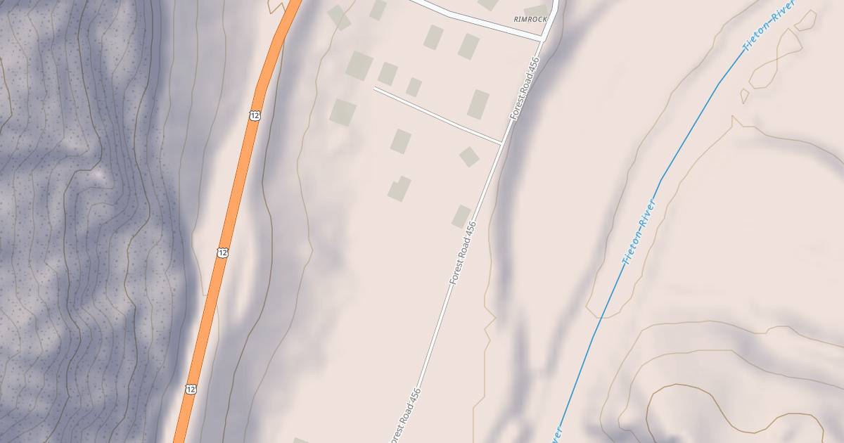 Map preview of USFS National Forest System Roads {2C50F872-F6C7-46C9-880B-918FE3AE3476}