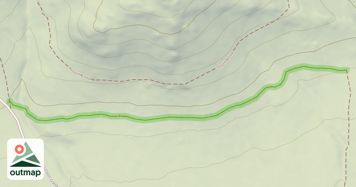 Map of Flume Trail