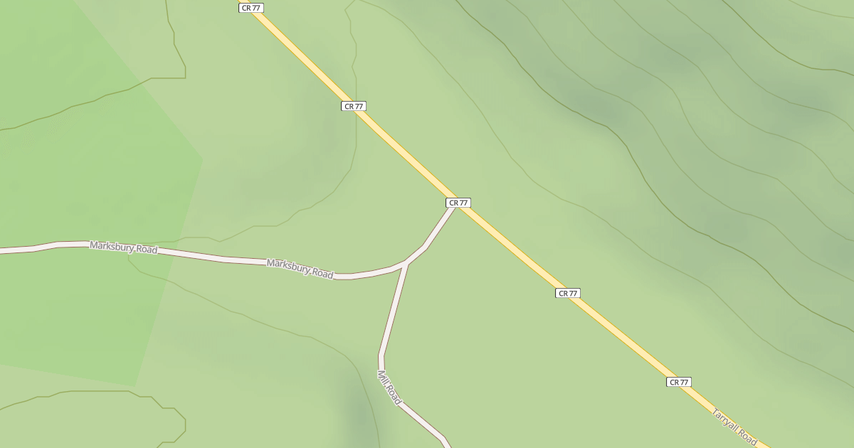 Map preview of MARKSBURY