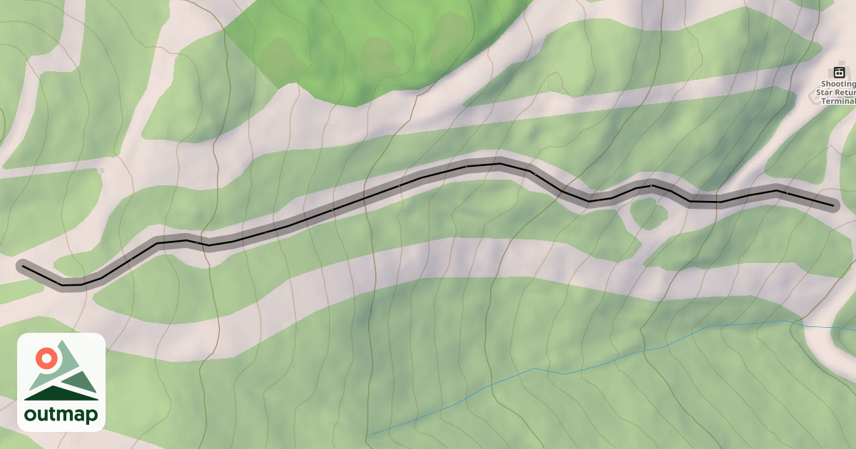 Map of Upper Middlebrook
