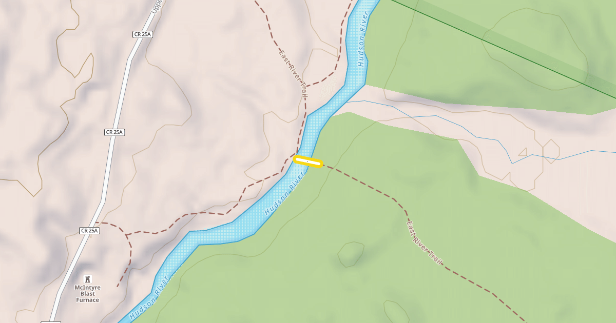Map preview of Hudson River Bridge