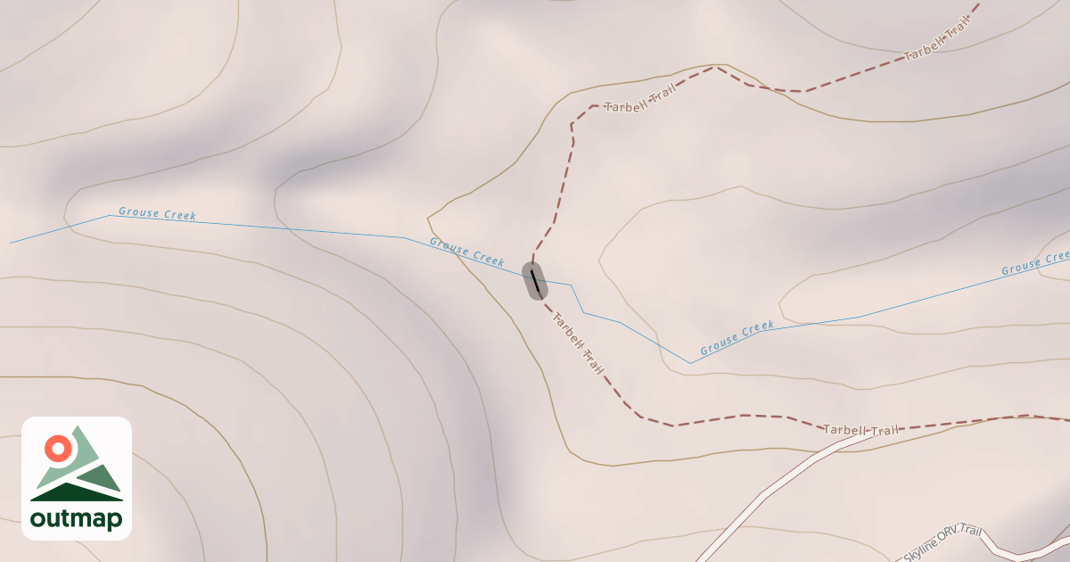Map of Tarbell Trail
