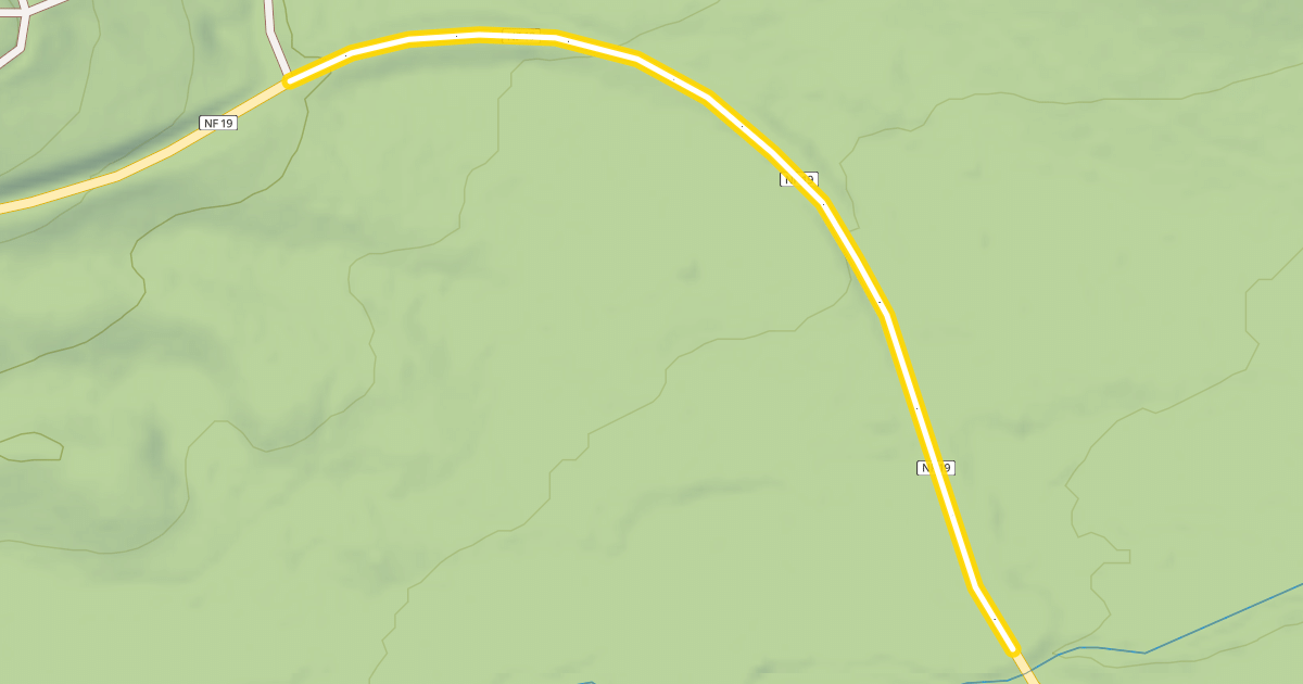 Map preview of Little Naches Road