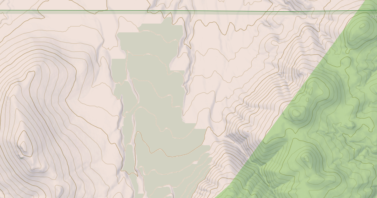Map preview of USFS National Forest System Roads {E793930C-616B-4E9E-AF04-450FF40DA4C2}