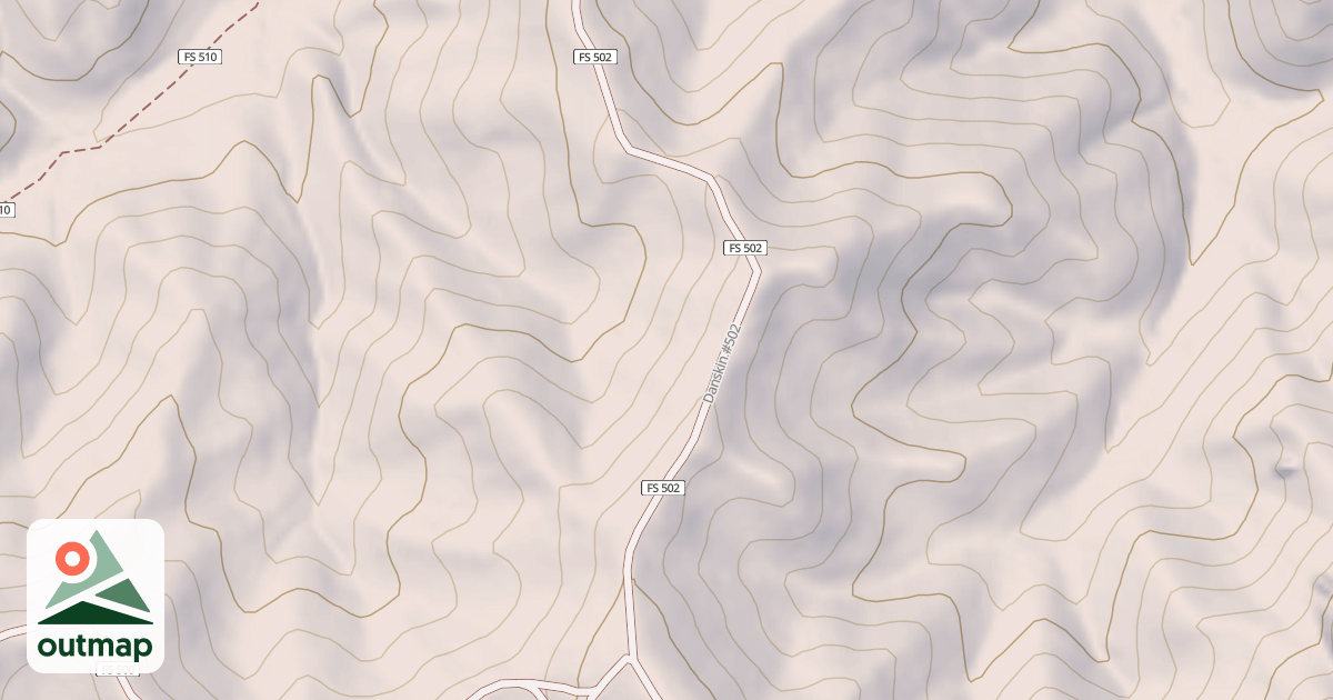 Map of Danskin #502