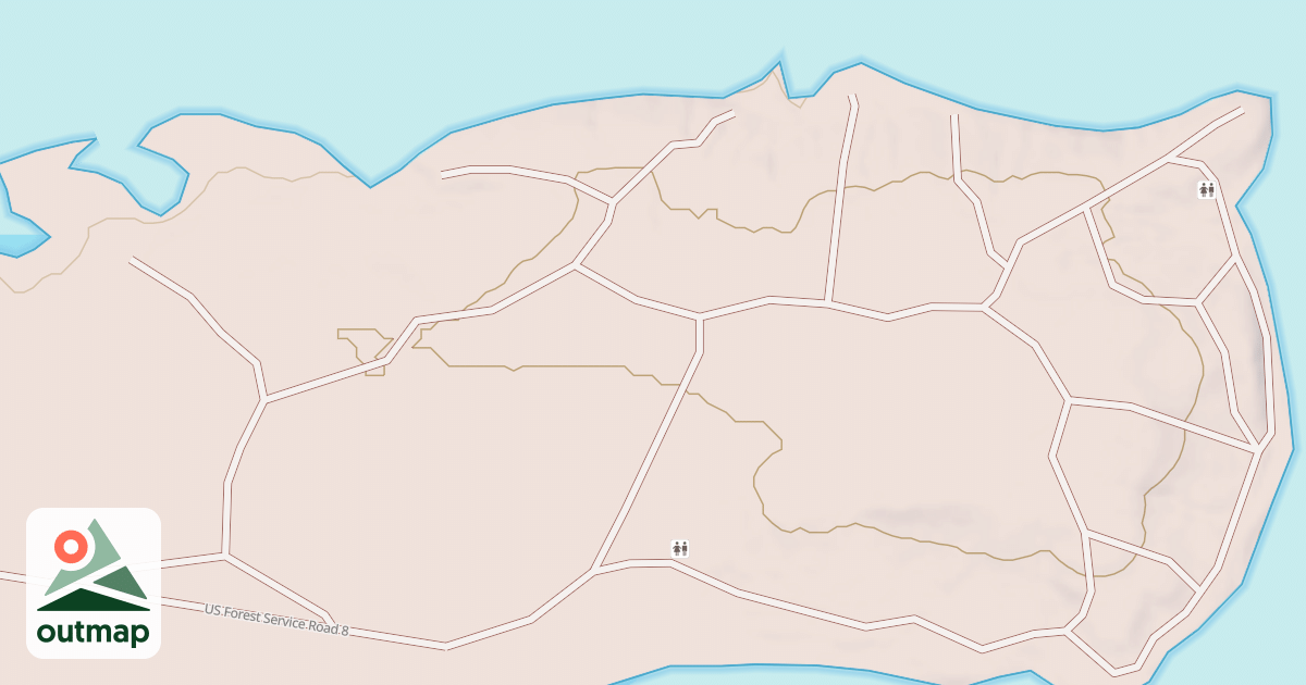 Map of BUCKBOARD COMPEX A-D