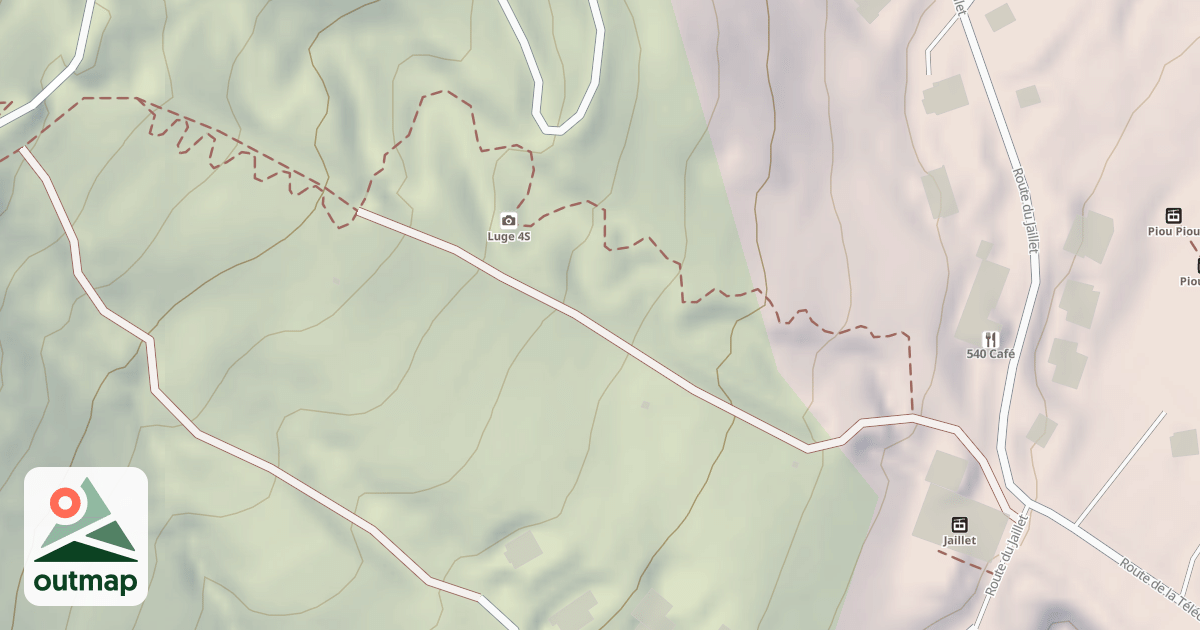 Map of Luge 4S