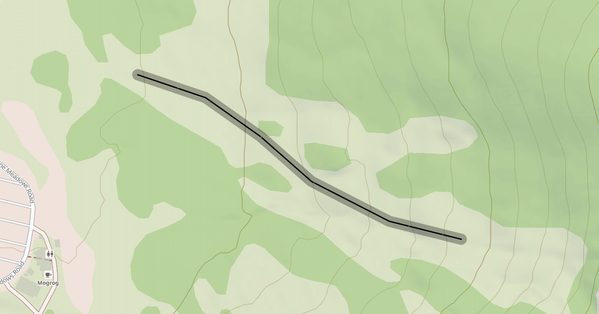 Map preview of Lower 40 Gully