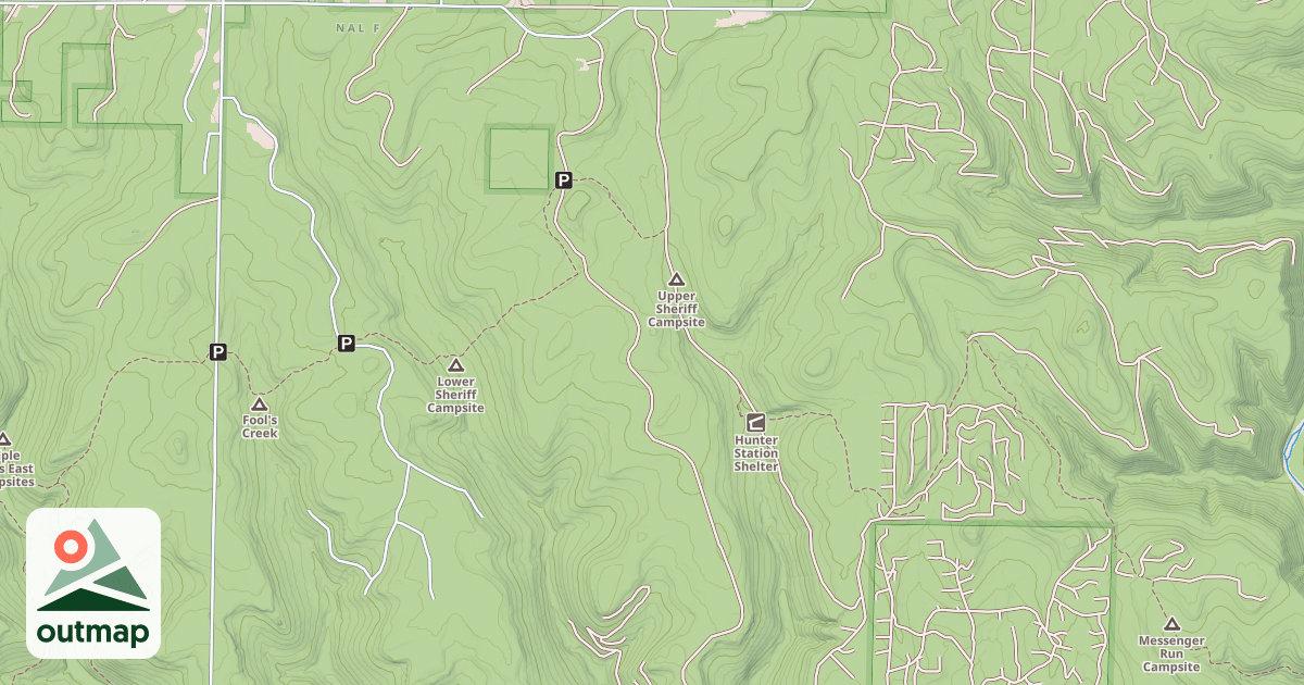 Map of UPPER SHERIFF