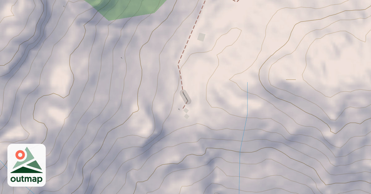 Map of Alpental Goat Trail