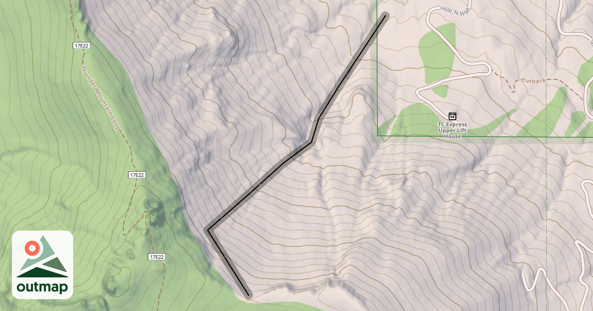 Map of rabbit Runs