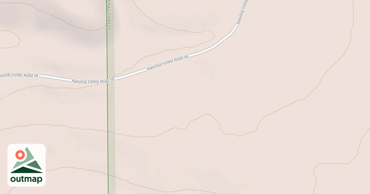 Map of USFS Motor Vehicle Use Map Roads {088AB3C7-B156-4FDD-A984-A117EF346088}