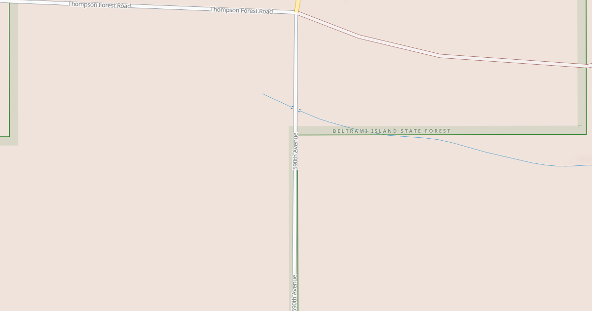 Map preview of Bemis Hill Trails