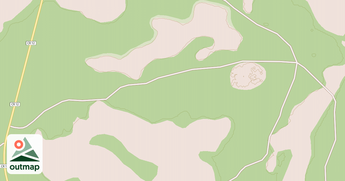 Map of FRANKLIN POND