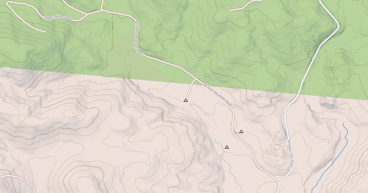 Map preview of ELK HORN MOUNTAIN