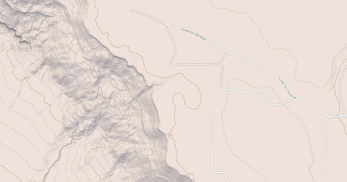Map preview of USFS Motor Vehicle Use Map Roads {37E7ACC5-D007-4037-8831-B5B1FE3E481B}
