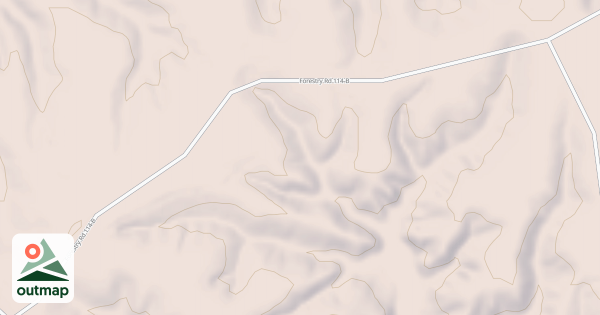 Map of FIFTEEN MILE CREEK