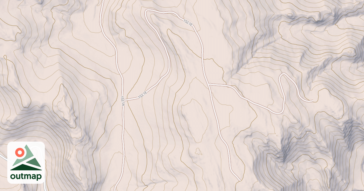 Map of ESTES CREEK BR 1E
