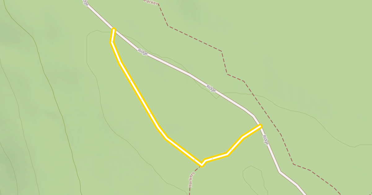 Map preview of China Ridge Trail