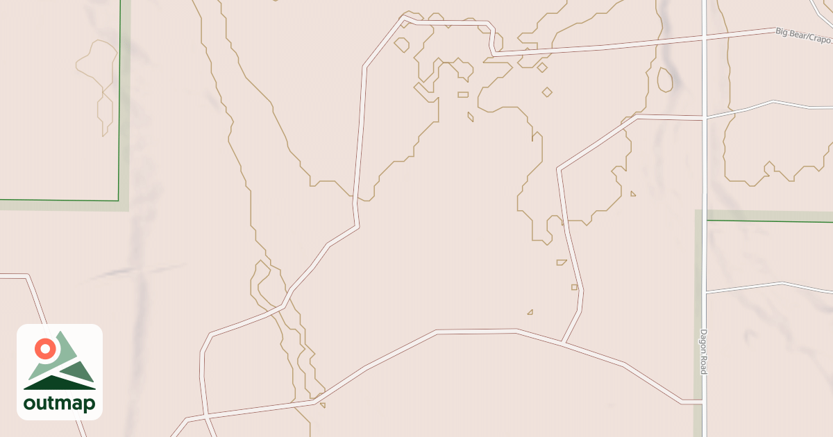 Map of Big Bear Trail