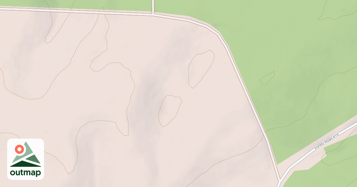 Map of FR 419D