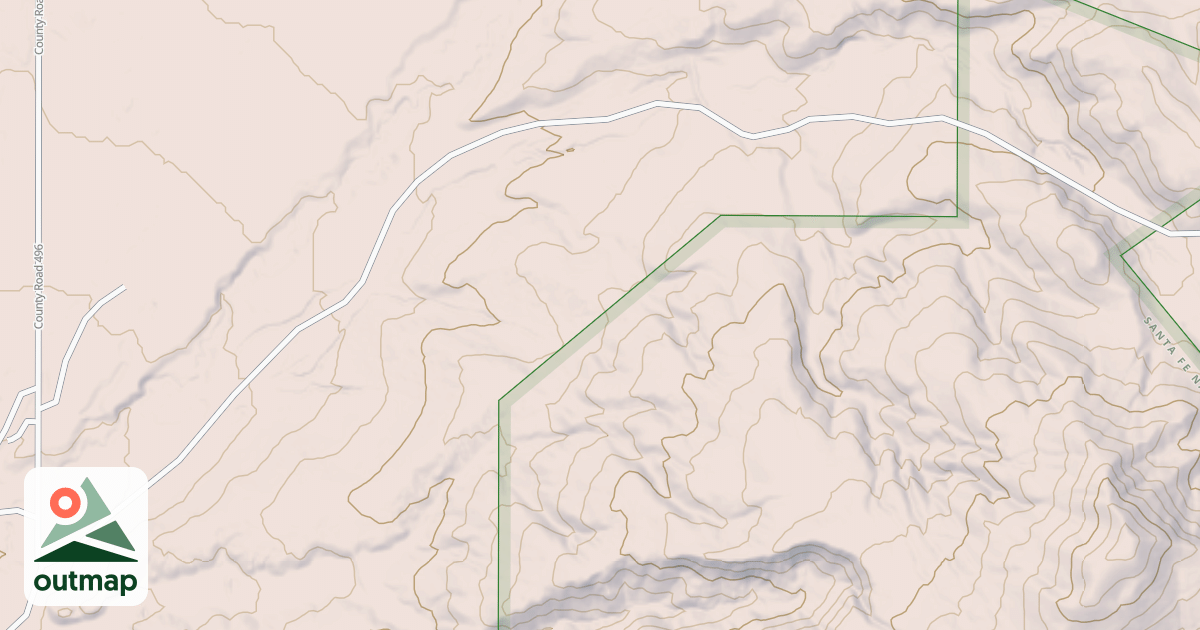 Map of USFS Motor Vehicle Use Map Roads {9D26D818-15FF-45A5-BCFF-7E4FD0E488C9}