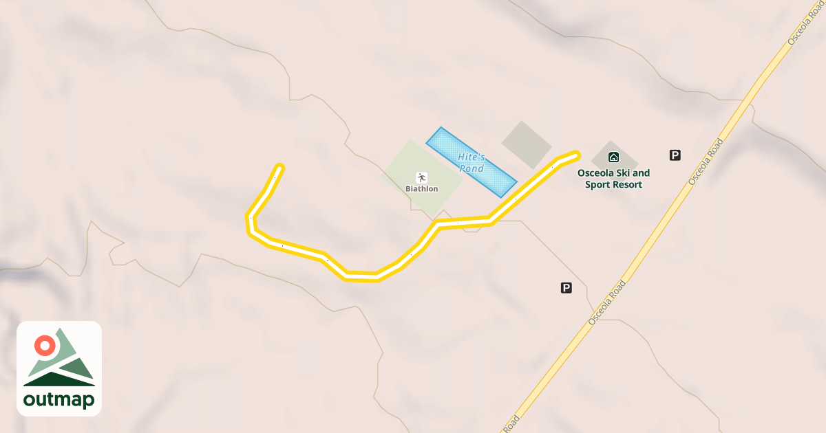 Map of Grandparents' Getaway