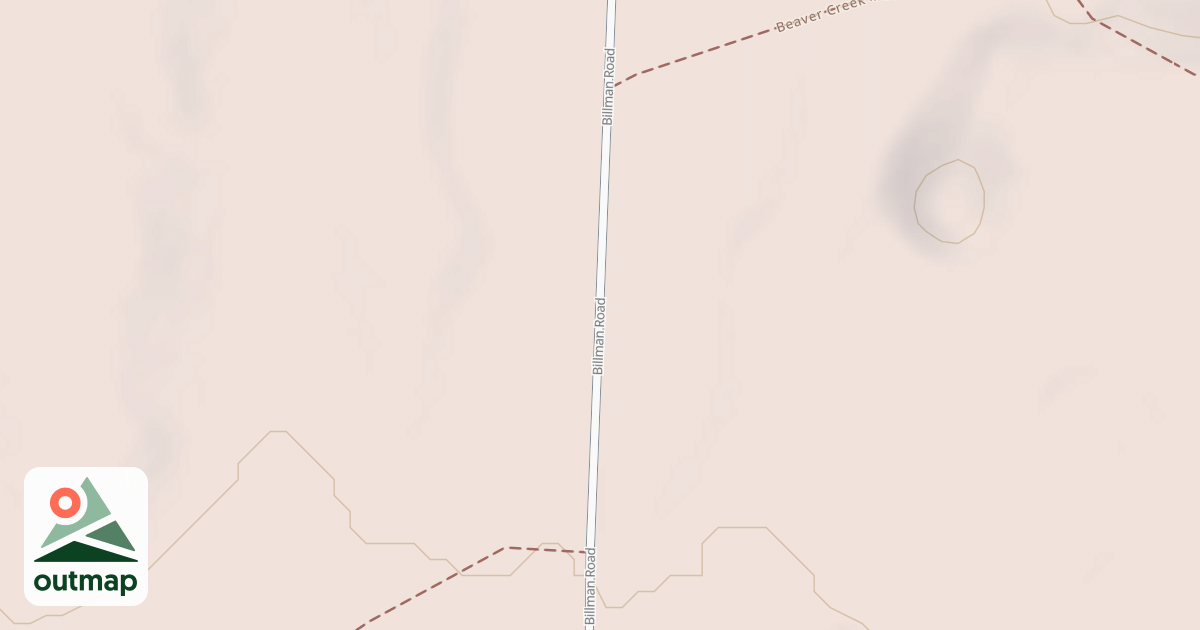 Map of West Higgins Route
