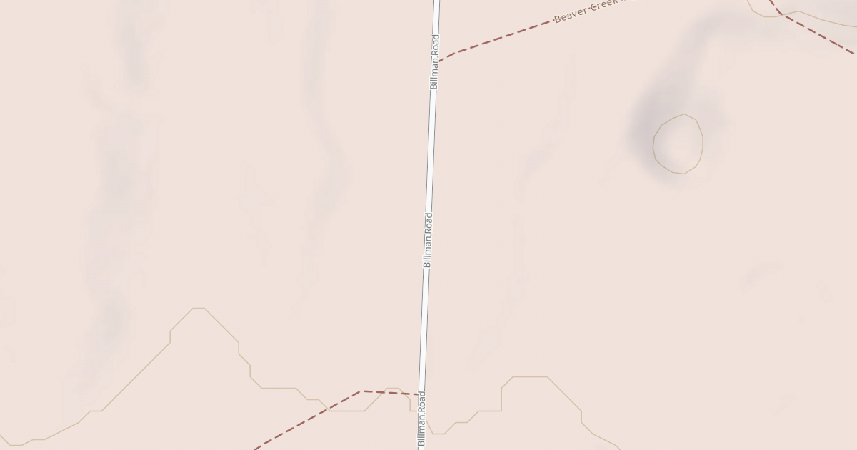 Map preview of West Higgins Route