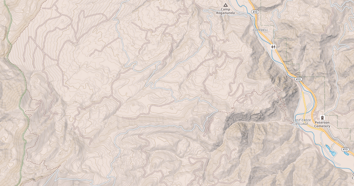 Map preview of SWAMP CREEK SNOWMOBILE
