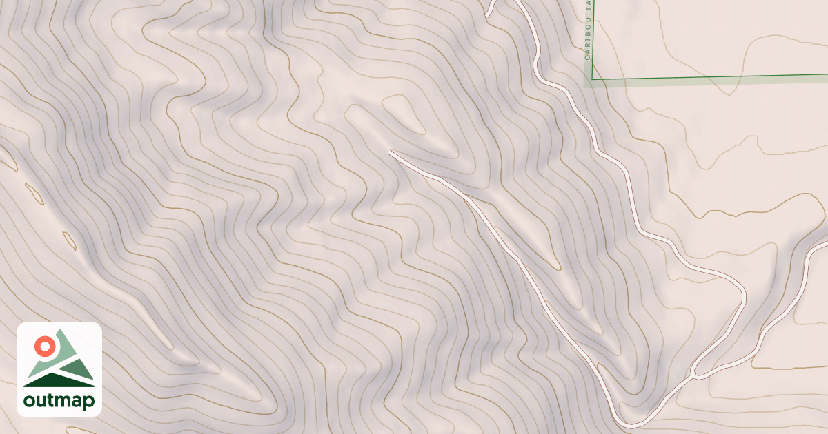 Map of Rassmussen Face  West