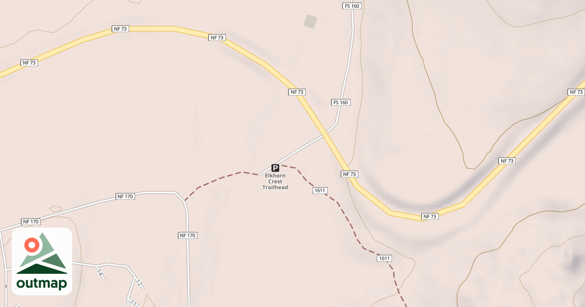 Map of USFS National Forest System Roads {76489C24-E711-4F17-A57B-51D2FE7B7FBC}