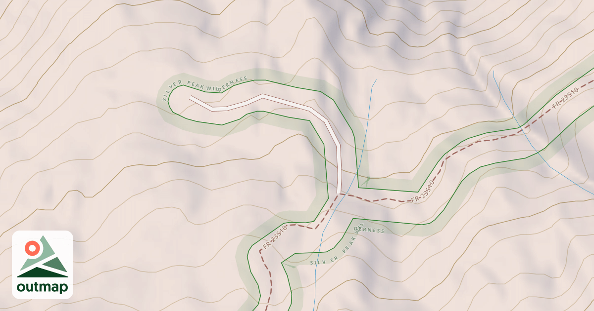 Map of WILLOW CR. SPUR